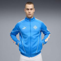 Męska kurtka Islandii KING Anthem PUMA. Białe kurtki męskie Puma, m, bez wzorów, do piłki nożnej. Za 389.00 zł.