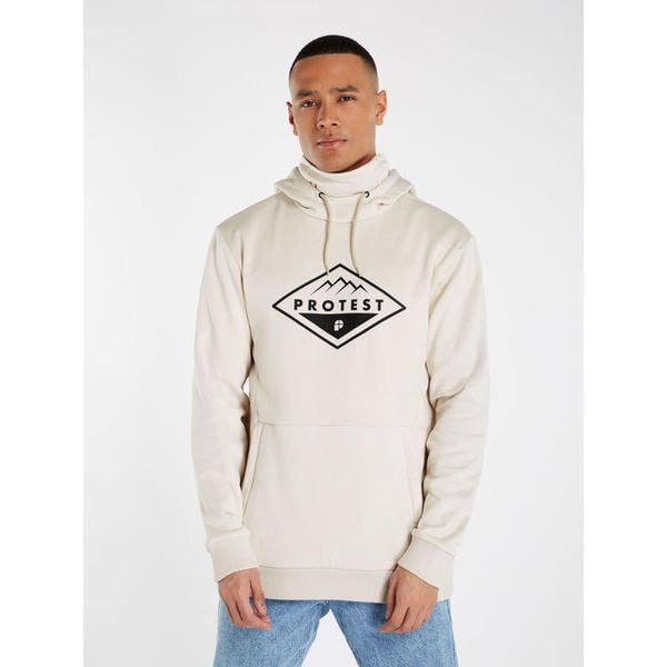 Bluza techniczna męska z kapturem Protest Prtissyk. Białe bluzy męskie Protest, m, bez wzorów, z kapturem. W wyprzedaży za 277.49 zł.