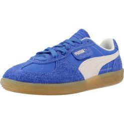 Tenisówki Puma Model Palermo Vintage Kolor Niebieski. Niebieskie trampki i tenisówki damskie Puma, bez wzorów, z gumy, klasyczne, bez zapięcia. Za 401.65 zł.