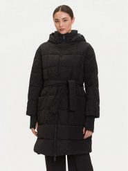 Armani Exchange Płaszcz zimowy XW000649 AF16207 UC001 Czarny Regular Fit. Czarne płaszcze damskie Armani Exchange, na zimę, l, bez wzorów, z syntetyku, bez kaptura. Za 1,349.00 zł.