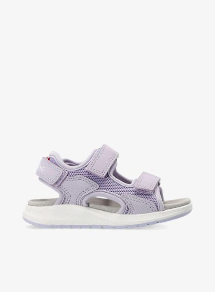 Sandały dla dziewczynki Viking Anchor Sandal 3V. Fioletowe sandały dziewczęce Viking, z gumy, z otwartym noskiem, bez zapięcia. Za 236.49 zł.