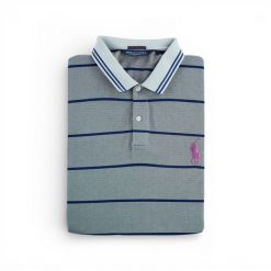 Second life - Polo krótki rękaw Mężczyźni Szary - Stan bardzo dobry. Szare koszulki polo męskie Ralph Lauren, m, bez wzorów, sportowe, bez ramiączek. Za 114.17 zł.