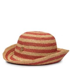 Kapelusz Tommy Hilfiger. Czerwone czapki i kapelusze damskie Tommy Hilfiger, bez wzorów. Za 289.99 zł.