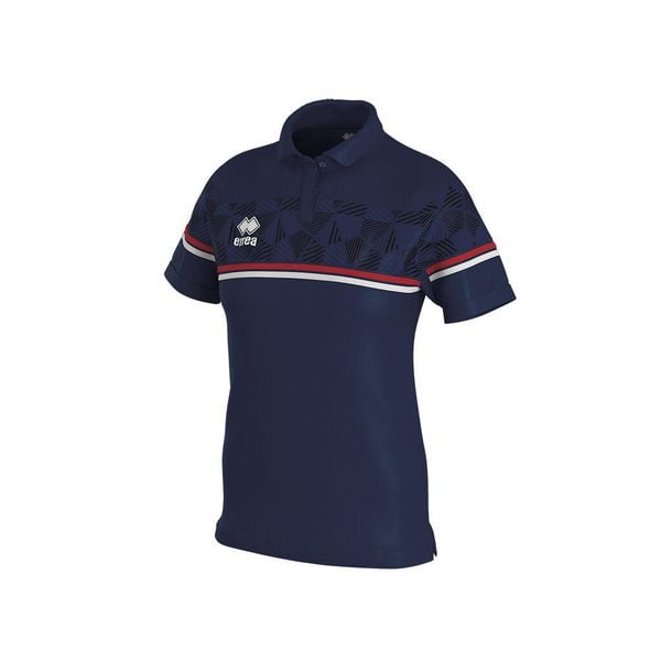 Damska koszulka polo Errea darya. Czerwone koszulki sportowe damskie ERREA, s, bez wzorów, bez kołnierzyka, bez ramiączek. Za 202.15 zł.