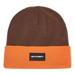 Oakley Czapka Tc Stretch Logo Beanie Fos900936-9Wj. Brązowe czapki i kapelusze męskie Oakley, na zimę, bez wzorów. Za 96.99 zł.