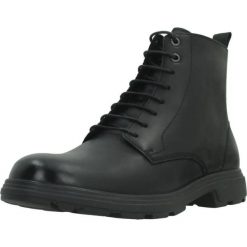 Buty GEOX U56LZE Czarny. Czarne trekkingi męskie Geox, trekkingowe. Za 419.99 zł.