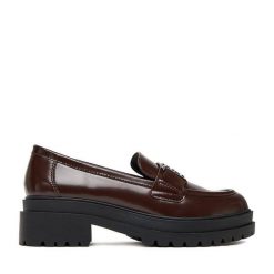 Loafersy Nine West. Brązowe mokasyny damskie Nine West. Za 229.99 zł.
