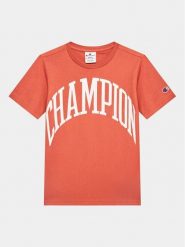 Champion T-Shirt 306362 Brązowy Regular Fit. Brązowe t-shirty dla chłopców Champion, bez wzorów, z bawełny, bez ramiączek. Za 129.99 zł.