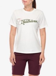 Koszulka bawełniana damska Fjallraven Archive Logo T-shirt. Białe t-shirty damskie Fjällräven, s, bez wzorów, z bawełny, klasyczne, bez kołnierzyka. Za 284.89 zł.