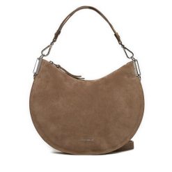 Torebka Coccinelle. Brązowe torebki do ręki damskie Coccinelle, bez wzorów, klasyczne, bez dodatków. Za 1,599.00 zł.