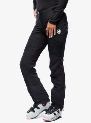 Spodnie skiturowe damskie Mammut Aenergy IN Hybrid Pants. Czarne spodnie materiałowe damskie Mammut, na zimę, m, bez wzorów, z materiału, narciarskie. Za 1,057.85 zł.