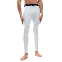 Męskie legginsy termoaktywne Sporty zimowe Siroko Meiho. Niebieskie legginsy sportowe męskie SIROKO, l, bez wzorów. Za 126.00 zł.