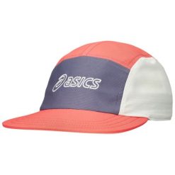 Czapka męska 3013B004-700. Czerwone czapki i kapelusze męskie Asics, bez wzorów, z poliesteru. Za 169.99 zł.