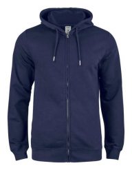 Clique Premium OC Hoody Full Zip - bluza z kapturem z bawełny organicznej –. Niebieskie bluzy męskie CLIQUE, m, bez wzorów, z bawełny, z kapturem. Za 290.35 zł.