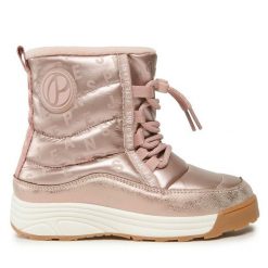 Śniegowce Pepe Jeans. Czerwone śniegowce dziewczęce Pepe Jeans, z jeansu, bez zapięcia. Za 489.99 zł.
