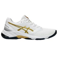 Buty do biegania Kobieta Asics Netburner Ballistic Ff 3 biały. Białe obuwie sportowe damskie Asics, bez wzorów, z materiału, do biegania. Za 420.30 zł.