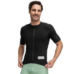 Koszulka rowerowa gravel męska GM2 Tasmania. Czarne bluzy męskie SIROKO, m, bez wzorów, z materiału, bez kaptura. W wyprzedaży za 169.00 zł.