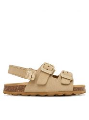 Mayoral Sandały 41803.89 Beżowy. Brązowe sandały chłopięce Mayoral, ze skóry, bez zapięcia. Za 219.99 zł.