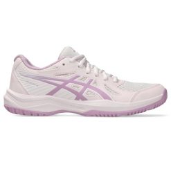 Damskie buty halowe Asics Upcourt 6. Czerwone obuwie sportowe damskie Asics, bez wzorów, z materiału, trekkingowe. Za 288.50 zł.
