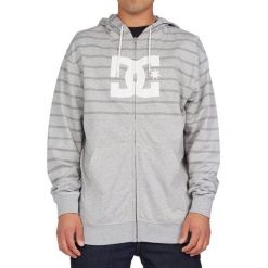 Bluza z kapturem męskie DC Shoes Studley. Szare bluzy męskie DC Shoes, m, bez wzorów, z bawełny, z kapturem. Za 290.00 zł.