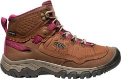 Damskie buty trekkingowe mid WP Keen Targhee IV. Brązowe trekkingi damskie Keen, trekkingowe. Za 820.00 zł.