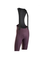 Spodenki rowerowe NORTHWAVE Fast Bibshort bordowe. Czerwone szorty męskie Northwave, m, z aplikacjami, z materiału. Za 499.00 zł.
