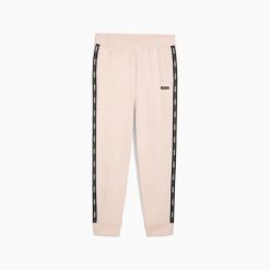 Spodnie dresowe damskie Puma NEW TAPE FL CL różowe 69265048 r XL. Czerwone spodnie dresowe damskie Puma, l, bez wzorów, z bawełny. Za 146.17 zł.