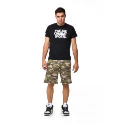 Koszulka z kieszenie na co dzień na siłownię. Czarne buty sportowe męskie LEONE 1947 APPAREL, bez wzorów, z bawełny, bez kołnierzyka, bez ramiączek, na fitness i siłownię. W wyprzedaży za 136.83 zł.