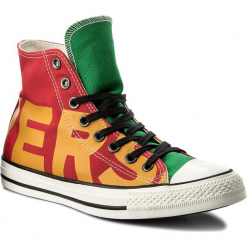 Trampki CONVERSE - Ctas Hi 159534C Enamel Red/Yellow/Egret. Półbuty damskie marki Converse. W wyprzedaży za 219.00 zł.