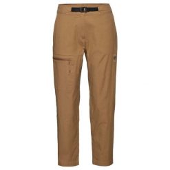 Spodnie Mammut Tamaro Pants Women Damskie. Brązowe spodnie sportowe damskie Mammut, l, bez wzorów, z bawełny, outdoorowe. Za 533.99 zł.