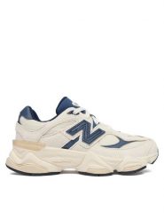 New Balance Sneakersy P90605NF Beżowy jasny. Brązowe buty sportowe dziewczęce New Balance, bez wzorów, z materiału, bez zapięcia. Za 489.99 zł.