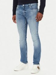 Guess Jeansy Miami M6YAN1 D1478 Niebieski jasny Skinny Fit. Niebieskie jeansy męskie Guess. Za 434.99 zł.