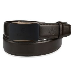 Skórzany brązowy pasek męski ELITE BETLEWSKI® brazowy 135-cm. Brązowe paski damskie bez wzorów. Za 63.96 zł.