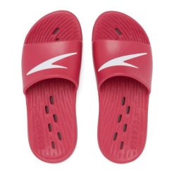 Klapki basenowe damskie Speedo Slide. Białe klapki damskie Speedo, bez wzorów. Za 156.65 zł.