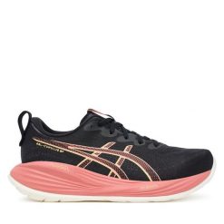 Buty do biegania Asics. Czarne obuwie sportowe damskie Asics, bez wzorów, do biegania. Za 519.99 zł.