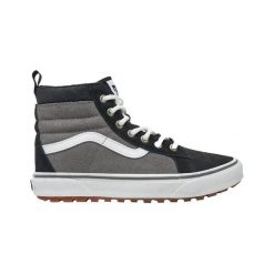 Buty Vans Mte Sk8-Hi Czarne wysokie trampki. Czarne trampki męskie Vans, bez wzorów, z gumy, eleganckie, bez zapięcia. Za 340.25 zł.