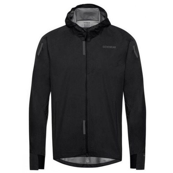 Kurtka wodoodporna Gore Concurve Gore-Tex. Czarne kurtki męskie Gore Wear, xl, bez wzorów, z gore-texu, do biegania, gore-tex. Za 1,158.90 zł.