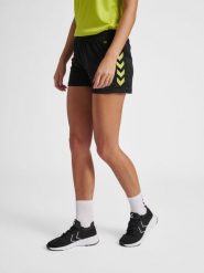 Damskie Szorty z poliestru Hummel Core XK. Czarne szorty sportowe damskie Hummel, xl, bez wzorów, z poliamidu, sportowe, do piłki ręcznej. Za 41.00 zł.