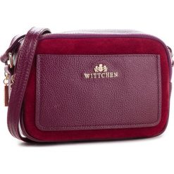 Torebka WITTCHEN - 87-4E-219-2 Bordowy. Czerwone listonoszki damskie Wittchen, ze skóry. Za 499.00 zł.