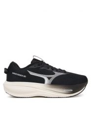 Mizuno Buty do biegania Wave Rider 30 J1GM2621 Czarny. Czarne buty sportowe męskie Mizuno, z materiału, bez zapięcia, do biegania. Za 689.99 zł.