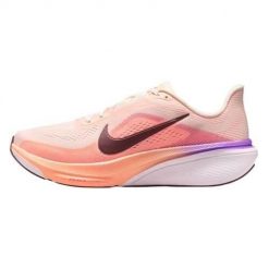 Buty do biegania damskie Nike Pegasus 42. Brązowe obuwie sportowe damskie Nike, bez wzorów, z materiału, do biegania. Za 741.00 zł.