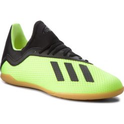 Buty adidas - X Tango 18.3 In J DB2426 Syello/Cblack/Syello. Żółte półbuty chłopięce Adidas, bez wzorów, z materiału, bez zapięcia. W wyprzedaży za 169.00 zł.