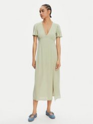 Billabong Sukienka letnia Jet Set EBJWD00134 Zielony Regular Fit. Zielone sukienki damskie Billabong, na lato, s, bez wzorów, z wiskozy, bez kołnierzyka, bez ramiączek. Za 179.99 zł.