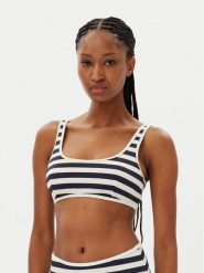 Tommy Hilfiger Góra od bikini UW0UW05807 Granatowy. Niebieskie bikini damskie Tommy Hilfiger, m, bez wzorów. Za 129.99 zł.