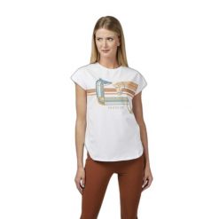 Koszulka damska Vestrum Portovenere. Białe t-shirty damskie VESTRUM, s, bez wzorów, z bawełny, bez kołnierzyka. Za 347.50 zł.