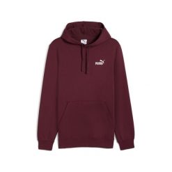 Męska bluza z kapturem Essentials z małym logo No. 1 PUMA Ruby Shimmer Red. Czerwone bluzy męskie Puma, m, bez wzorów, z kapturem. Za 229.00 zł.