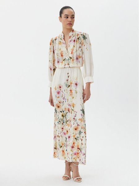 Luisa Spagnoli Sukienka koszulowa Pasticcino 541822 Beżowy Regular Fit. Brązowe sukienki damskie Luisa Spagnoli, s, bez wzorów, z wiskozy, bez kołnierzyka, bez ramiączek, koszulowe. Za 1,699.00 zł.