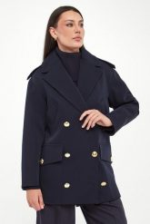 Płaszcz damski ELISABETTA FRANCHI. Płaszcze damskie Elisabetta Franchi, bez wzorów, bez kaptura. Za 4,229.00 zł.