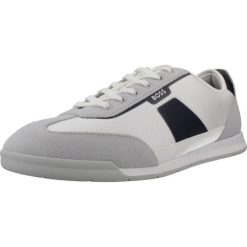 Buty HUGO BOSS NITAN LOWP NYMN Biały. Białe trekkingi męskie Hugo Boss, trekkingowe. Za 703.99 zł.