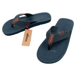 Buty klapki męskie Wrangler Zane Flipflop. Niebieskie klapki męskie Wrangler. Za 69.00 zł.
